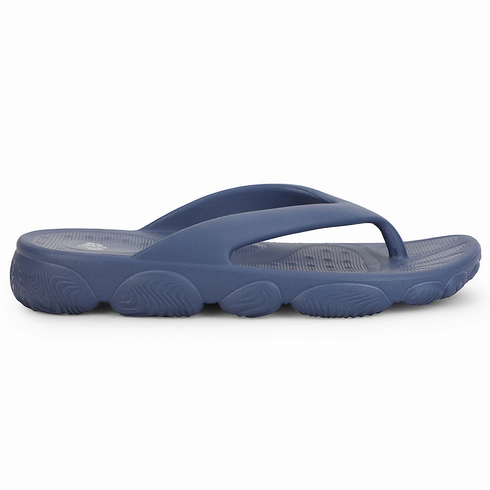 A-HA Navy Blue Casual Slipper For Men BEACHLITEM By Liberty Cabin Slippers