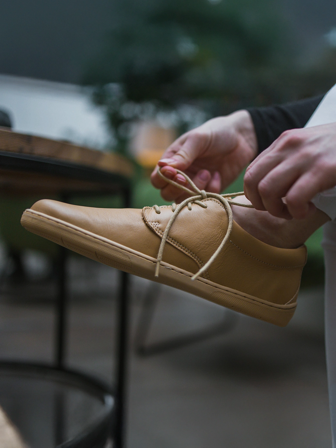 Tiger Flats Shoes Barefoot Shoes Be Lenka Cityscape - Salted Caramel Brown (CLEARANCE|