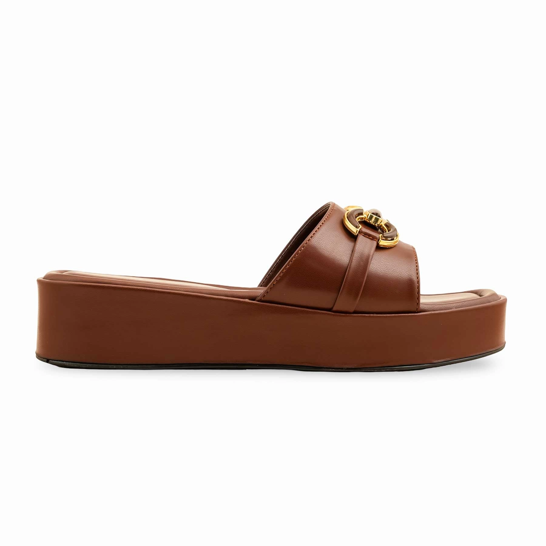 Madewell Slides Brown Formal Slipper PU0536