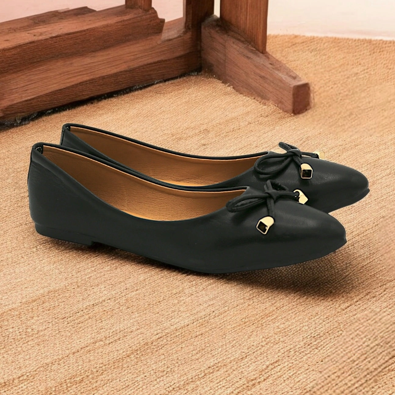 Side Cut Out Flat Shoes M0309 flat pump-R39-3