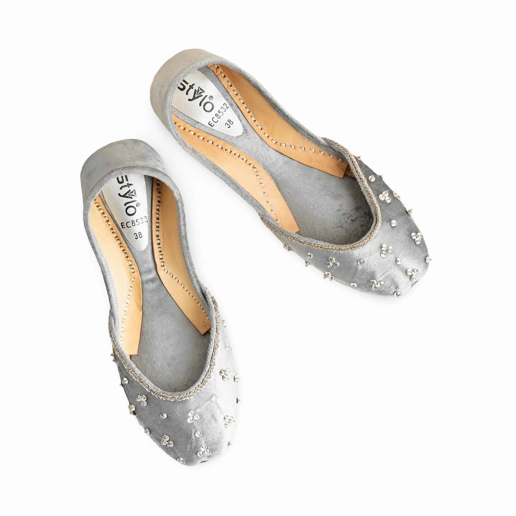 Grey Fancy Khusa EC8532 Flat Waxed Dress Shoe Laces