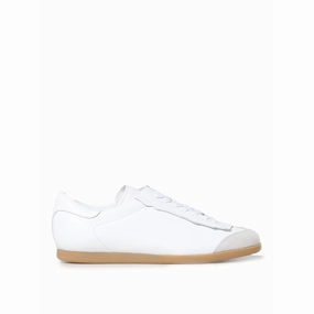 Maison Margiela Low Featherlight Leather And Suede Sneakers Sneakers All Models