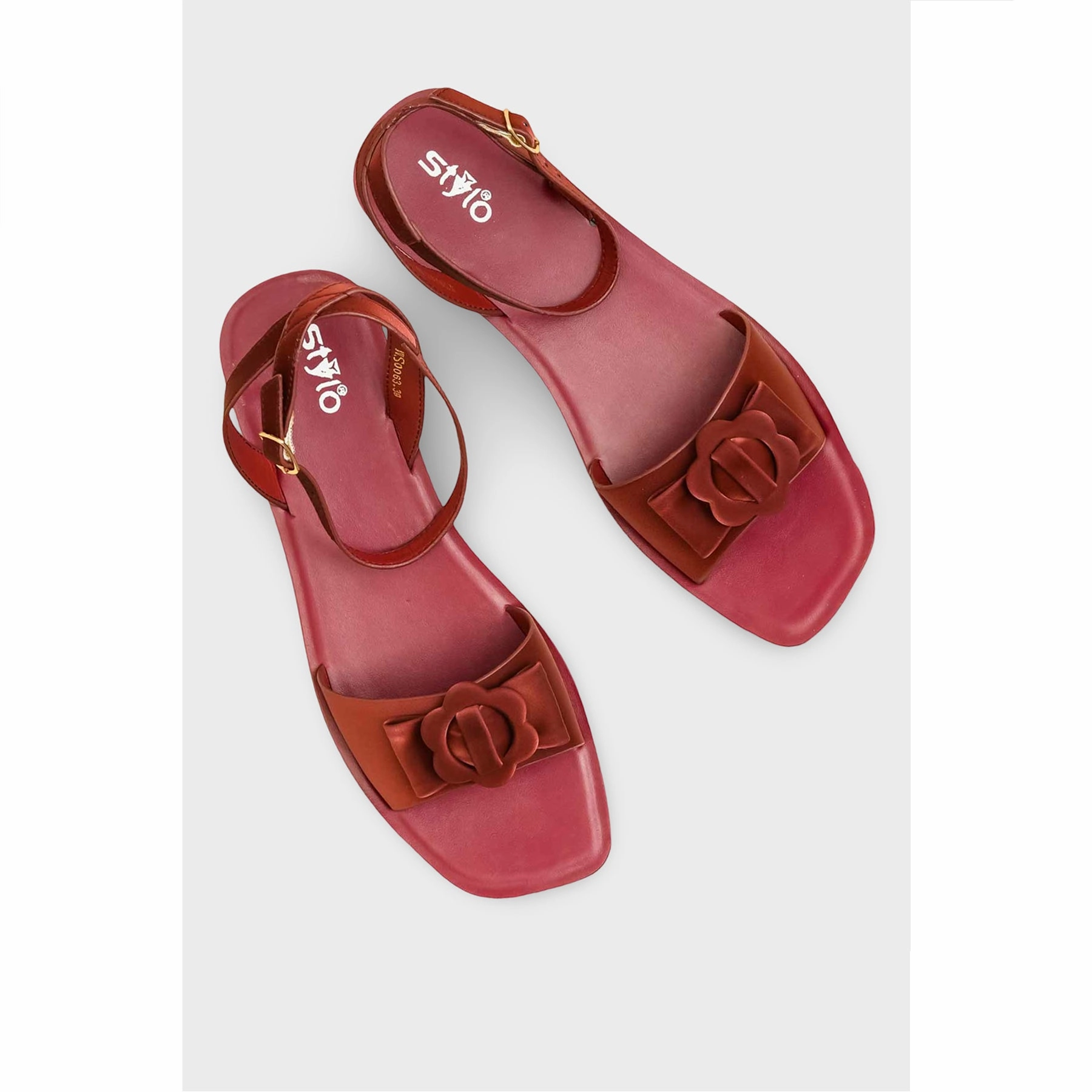 Maroon Casual Softy CLS034 Moc Toe Casual Shoes
