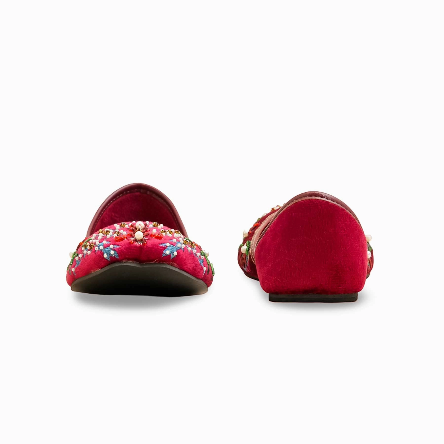 Maroon Ethnic Khusa EC8588 Under Armour Foot Shoes