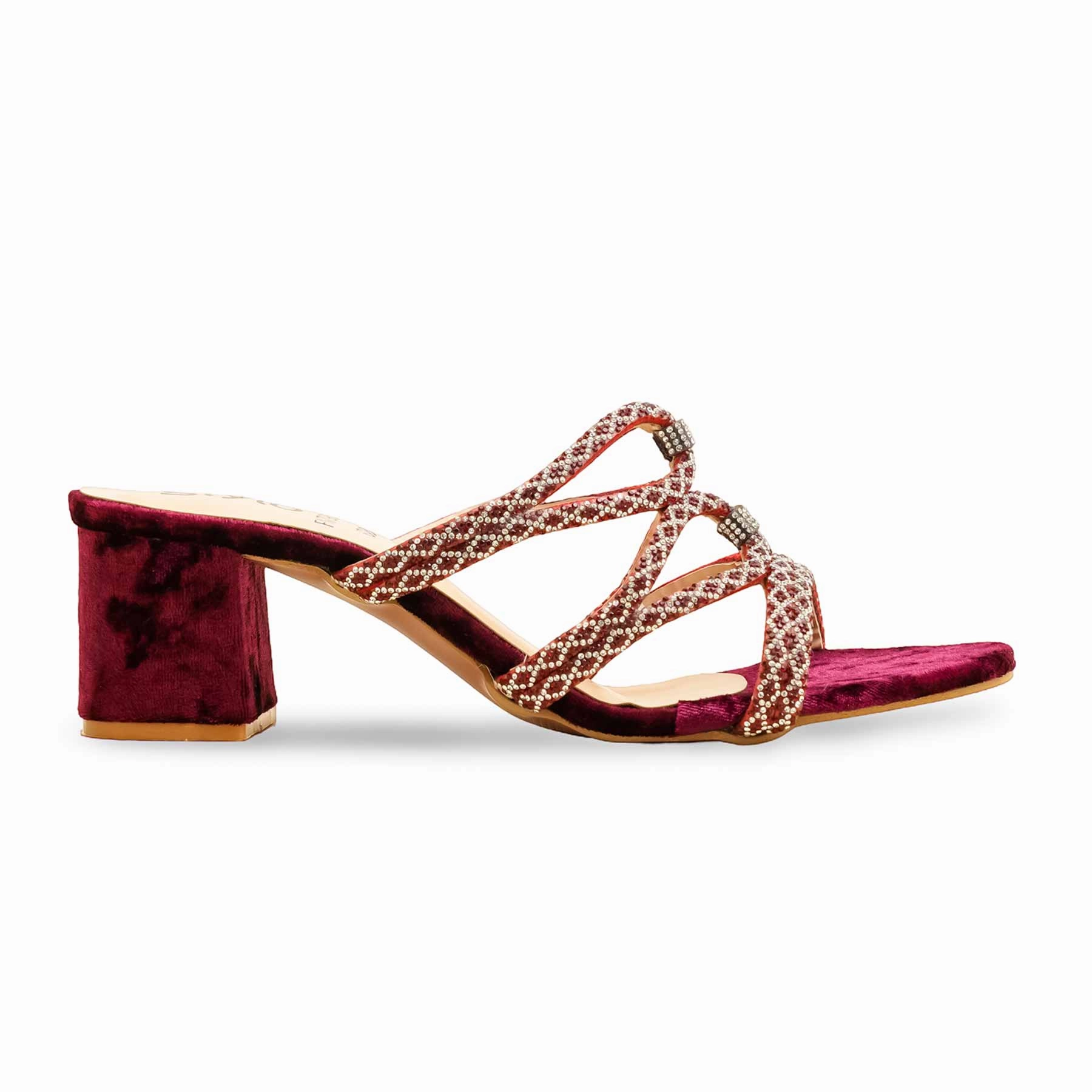 Amazon Slippers Maroon Fancy Women Slipper FN7988