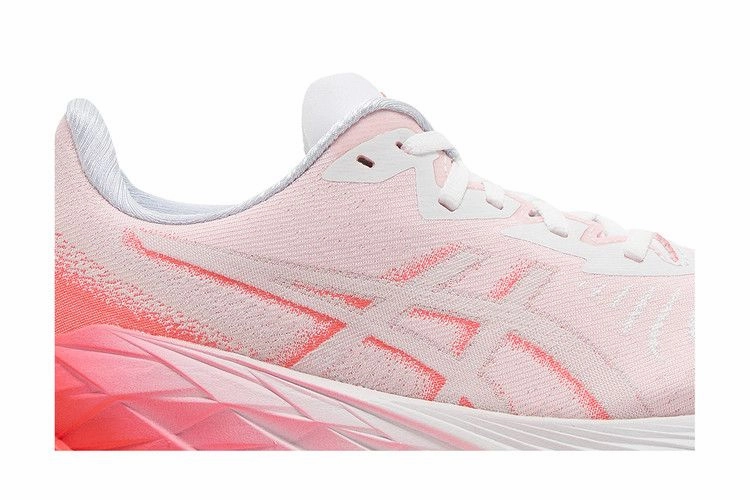 ASICS Novablast 4 White Sunrise Red (Women's) Asics Mountain Shoes