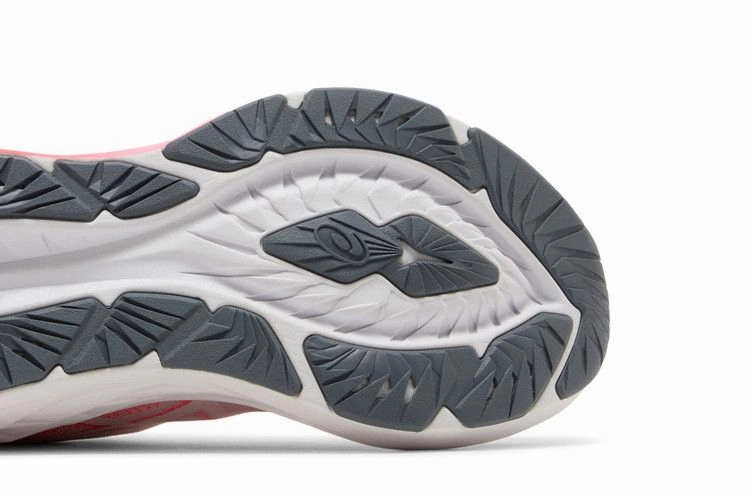 ASICS Novablast 4 White Sunrise Red (Women's) Asics Gel Nimbus Comparable Shoes