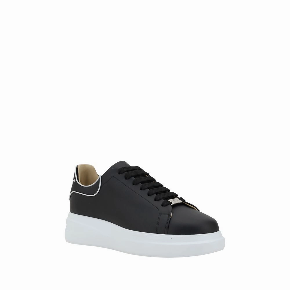 Style With Sneakers Philipp Plein Black Rubber Low Top Sneakers