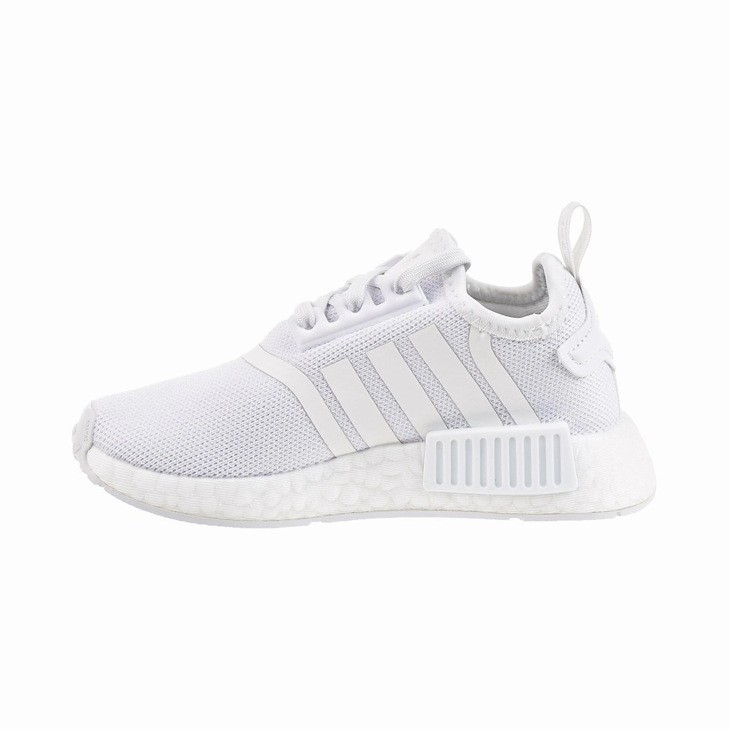 Adidas NMD_R1 C Refined Little Kids' Shoes Cloud White-Grey One Adidas Lite Racer Adapt 5.0 Running Shoe