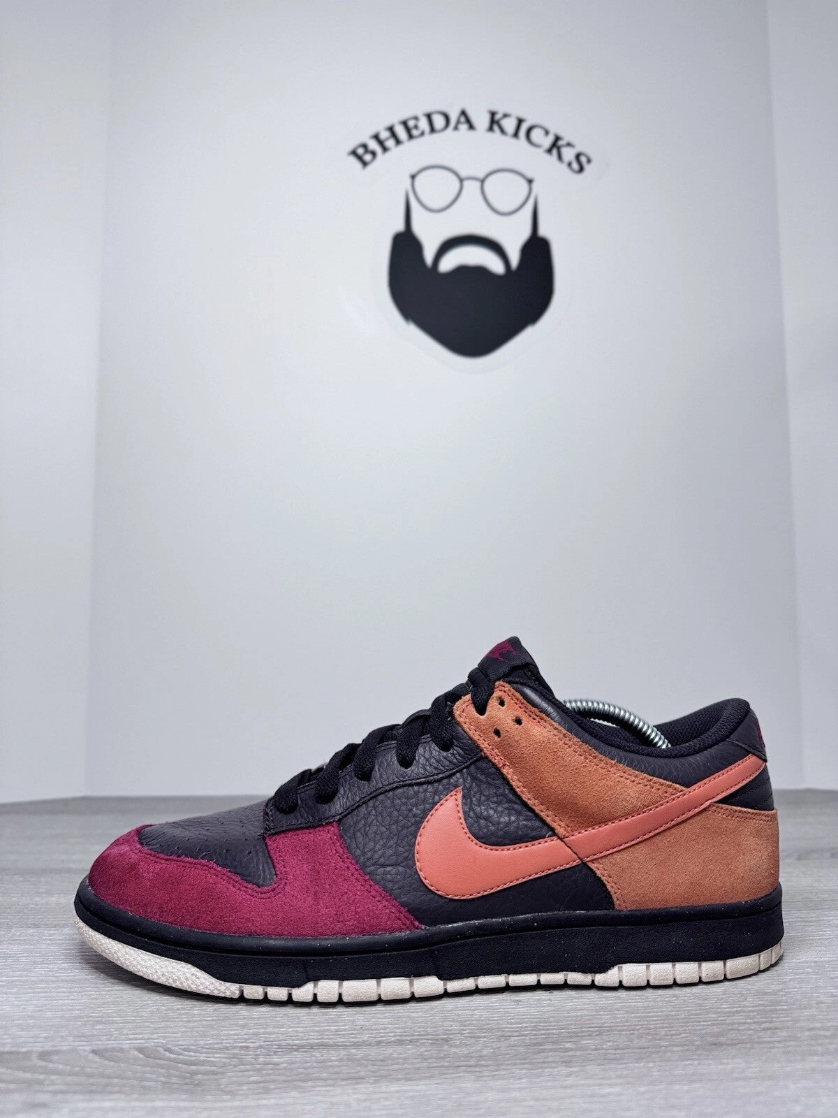 Size 10.5 - Nike Dunk Cl Low Brown 318020-082 Preowned Authentic Vintage Original Asics Shoes Price