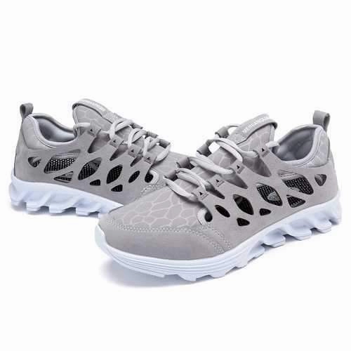 Hey Dude Wally Casual Shoe Men Breathable Hollow Outs Athletic Shoes Casual Sports Shoe