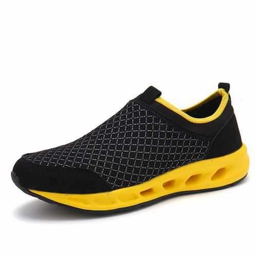 Casual Shoes For Cycling Men Casual Outdoor Breathable Mesh Sport Shoes Soft Sole Walking Athletic Shoes