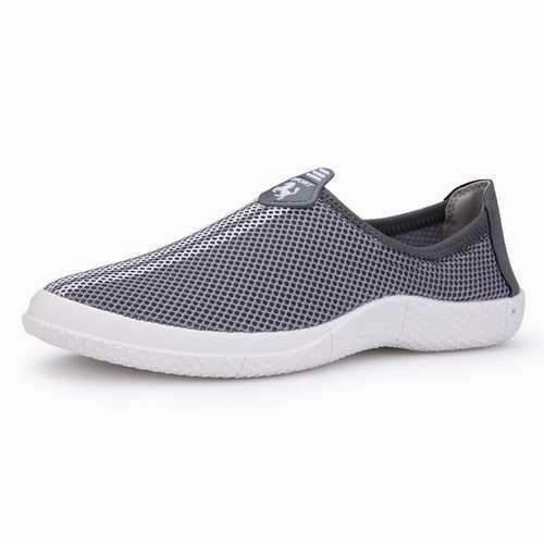 Ecco Casual Shoes On Sale Men Casual Outdoor Mesh Breathable Slip on Sneakers Shoes