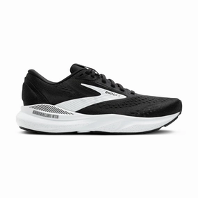 Men's Brooks Running Adrenaline GTS 24 Road Running Shoe in Black/White Running Shoe Store Gait Analysis 3d Foot Scanning