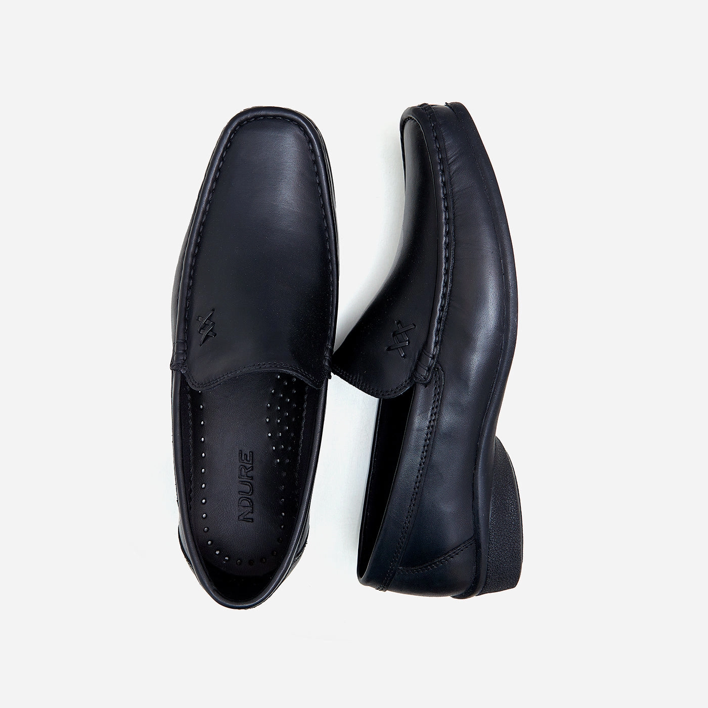 Loafers With Back Open Men's Formal Leather Loafers