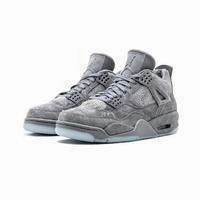 Asics Running Shoes Logo Men's Jordan 4 Retro Kaws Basketball Shoes - Grey