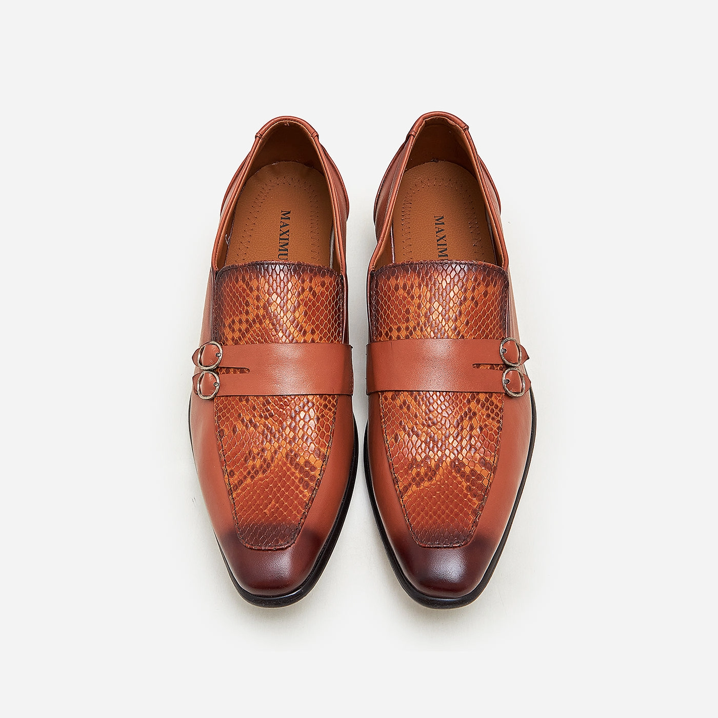 Men's Leather Formals Light On His Loafers