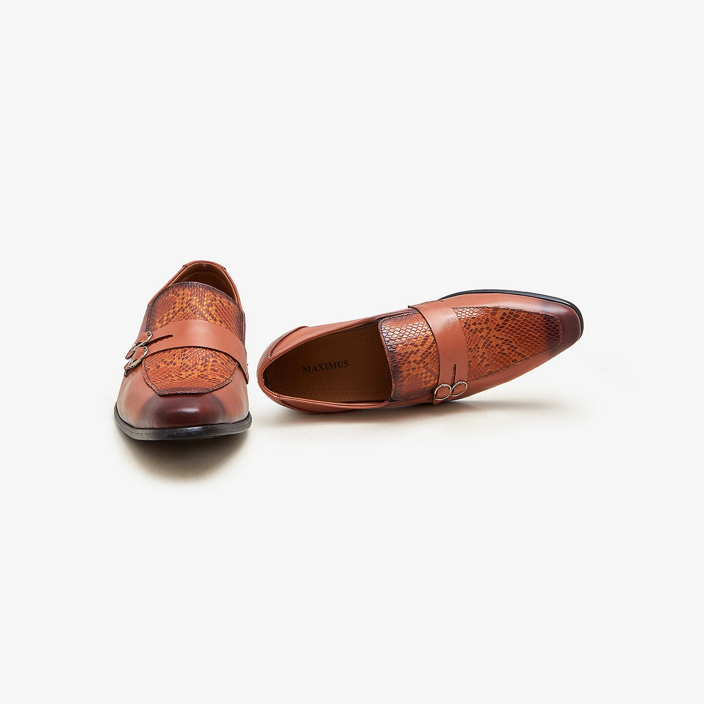 Open Edit Loafers Men's Leather Formals