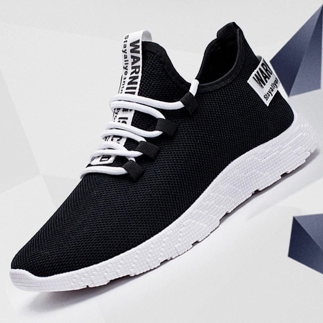 Men Sneakers 2019 New Breathable Lace Up Men Mesh Shoes Fashion Casual No-slip Men Vulcanize Shoes  Tenis Masculino Vegan 8053 Felix Platform Casual Shoes