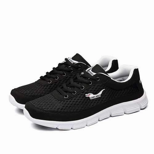 Best Casual Shoes Of 2024 Men Sport Shoes Outdoor Mesh Breathable Comfortable Casual Lace-Up Athletic Shoes