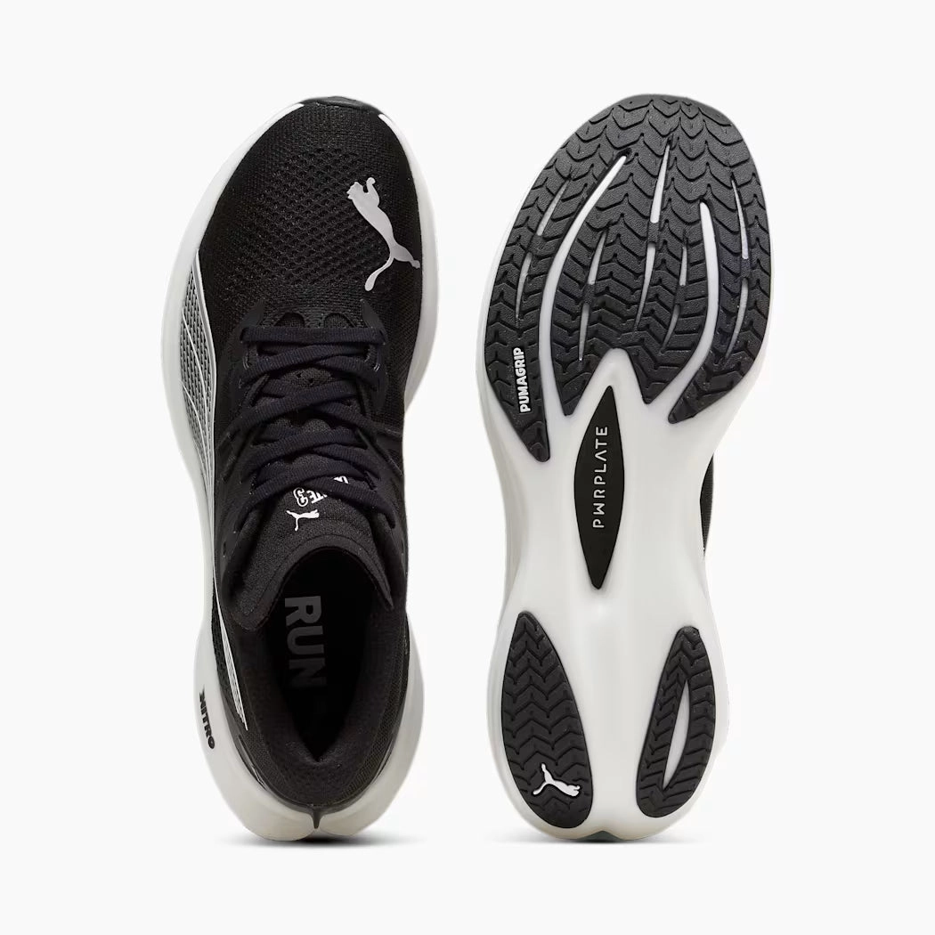 Mens Deviate Nitro 3 - PUMA BLACK-PUMA WHITE Comparable To Asics Nimbus