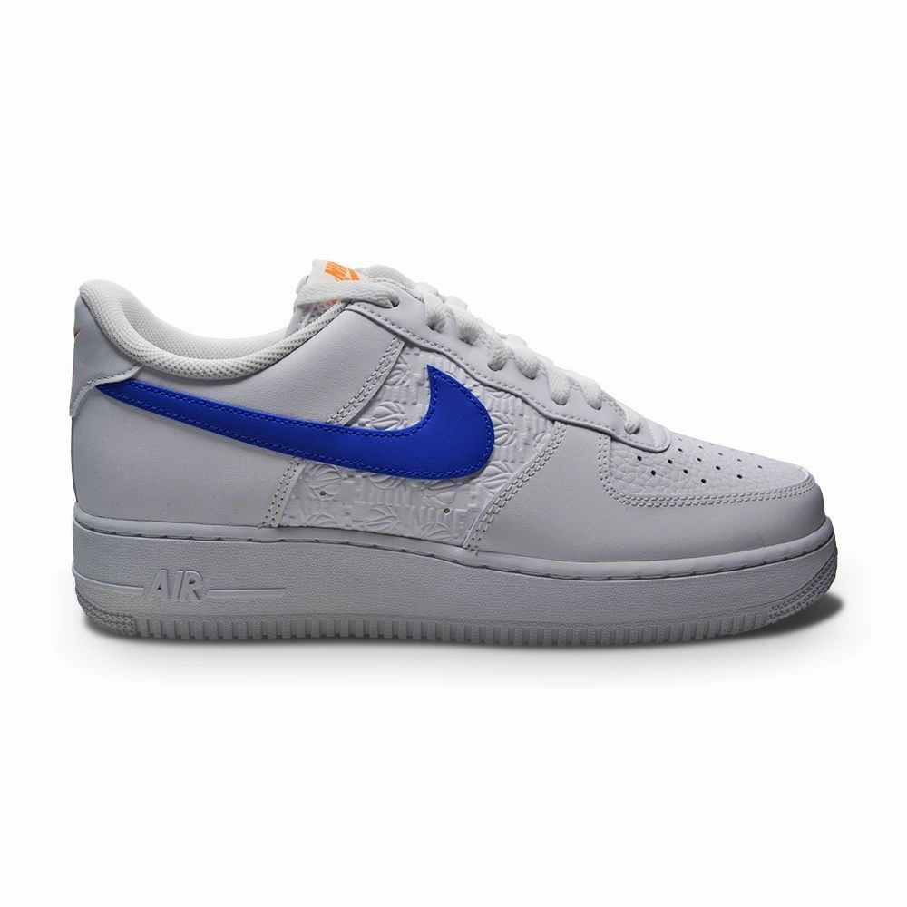 Mens Nike Air Force 1 '07 AF1 EMB 'Embossed Hoops - Royal Blue'' Asics Top Selling Shoes