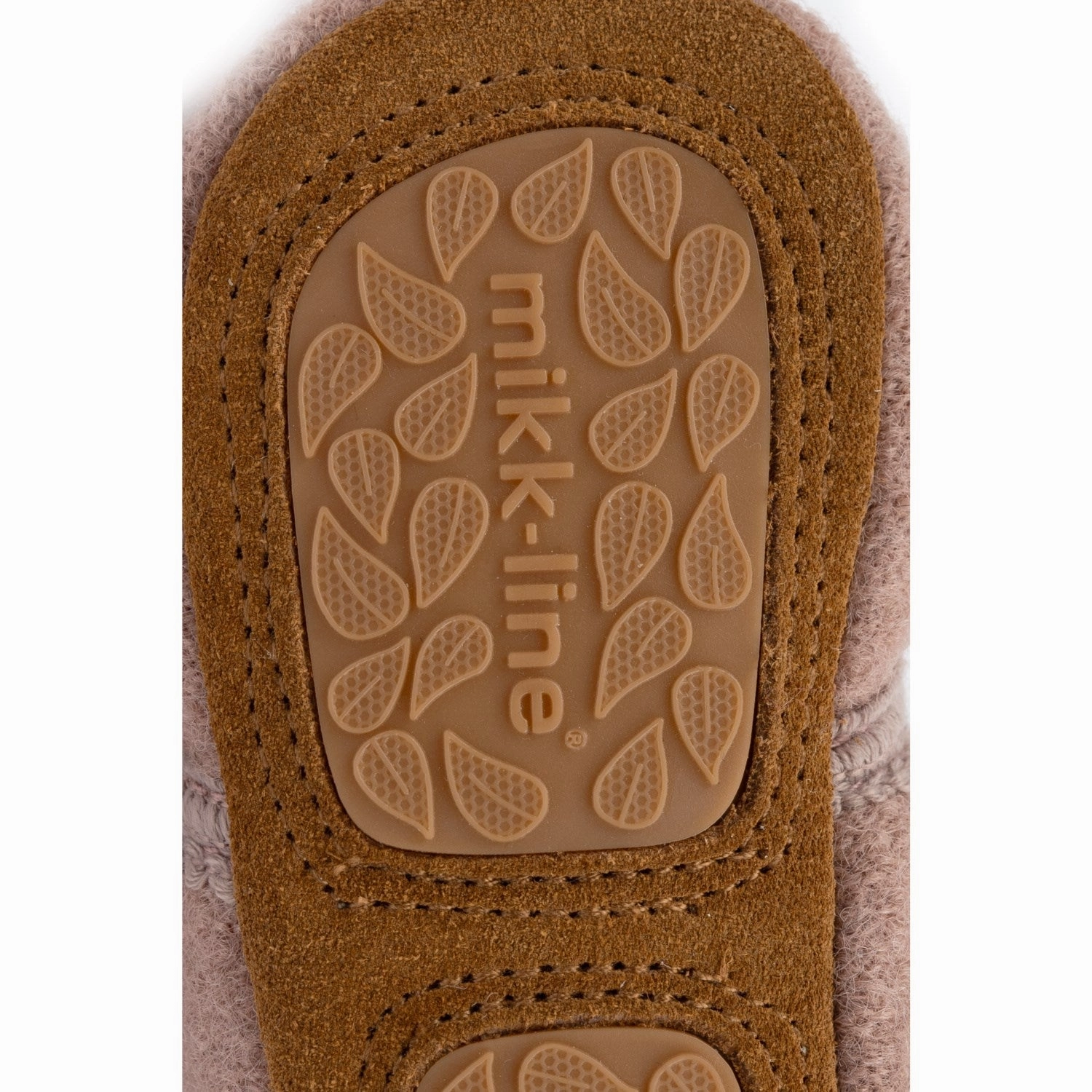 Backless Slippers Mikk-Line Adobe Rose Prewalker Wool