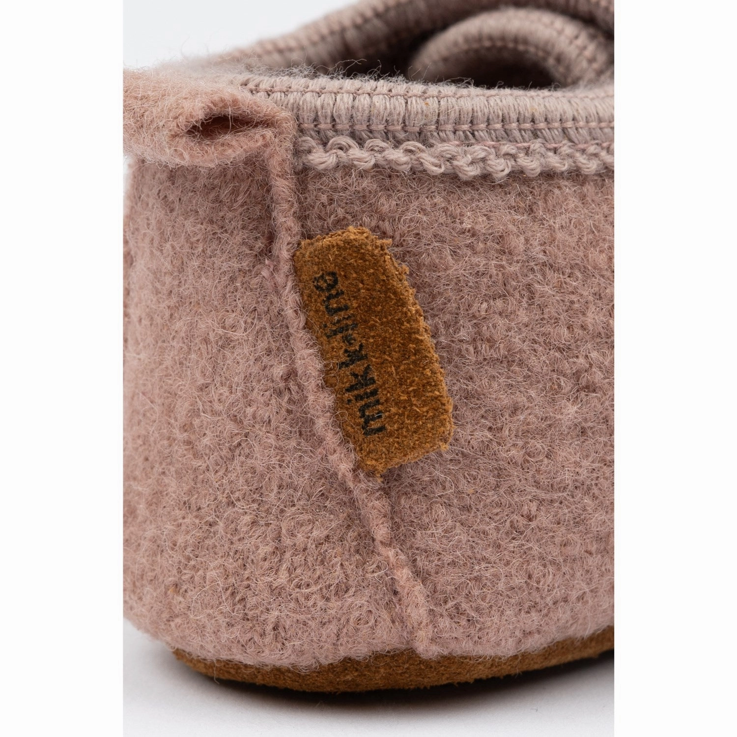 Mikk-Line Adobe Rose Prewalker Wool Best Slippers
