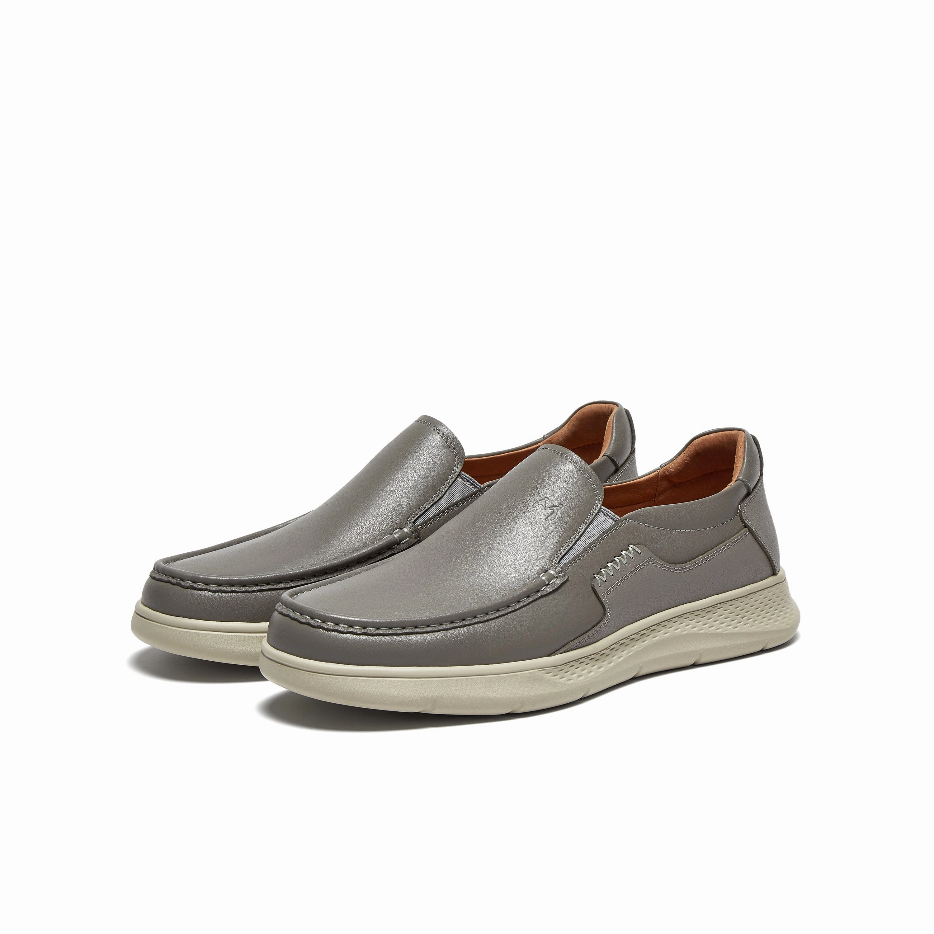 MIRABELL Cowhide Leather/Cow Split Leather Casual Shoes (Men) Business Casual Platform Shoes