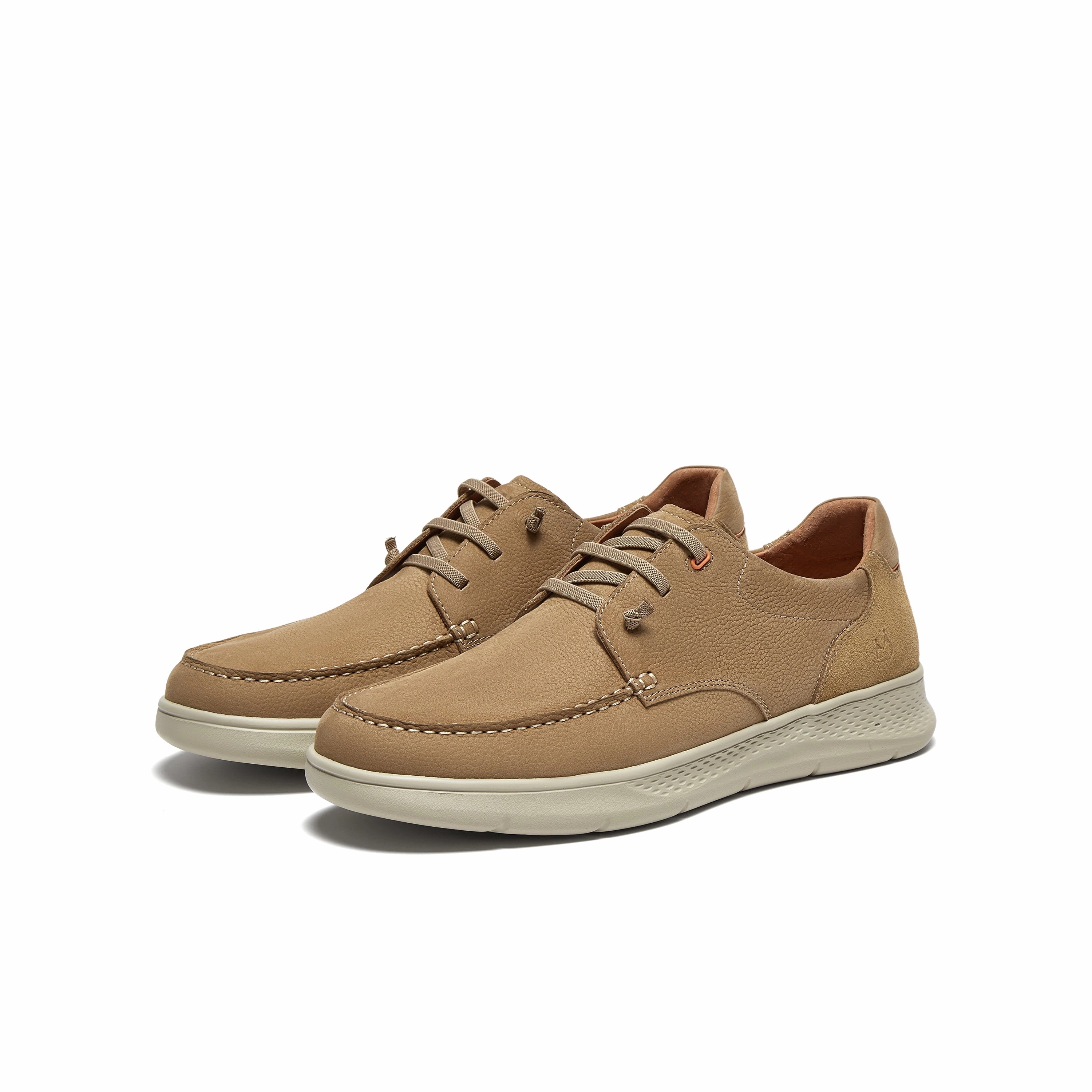 MIRABELL Cowhide Leather/Cow Split Leather Casual Shoes (Men) Business Casual Canvas Shoes