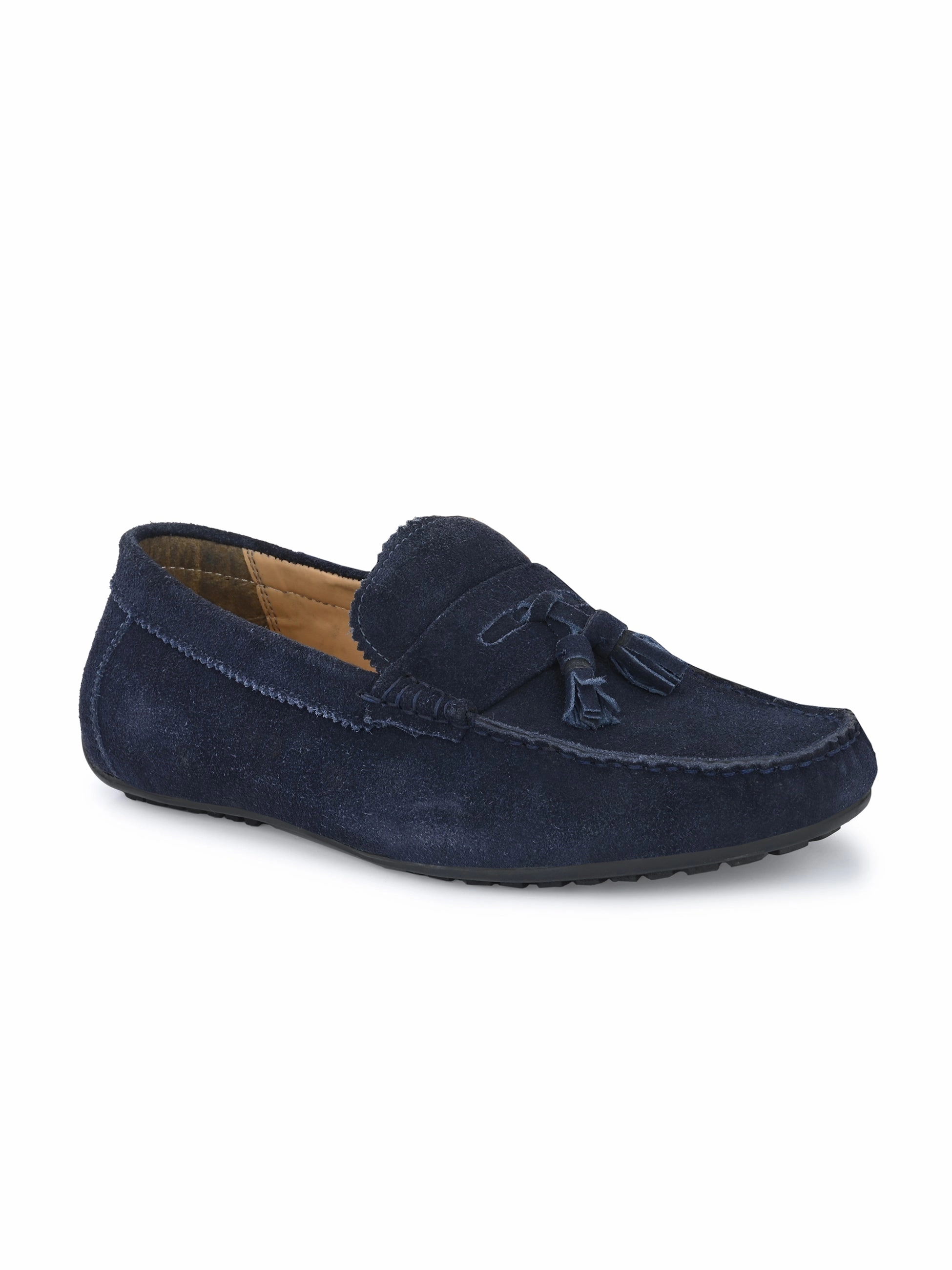 Eyelet Metal Sabot Loafers Dash Blue Driving Loafers