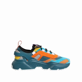 Dolce & Gabbana Multicolor Daymaster Low Top Sneakers Shoes Shoe Tree For Sneakers