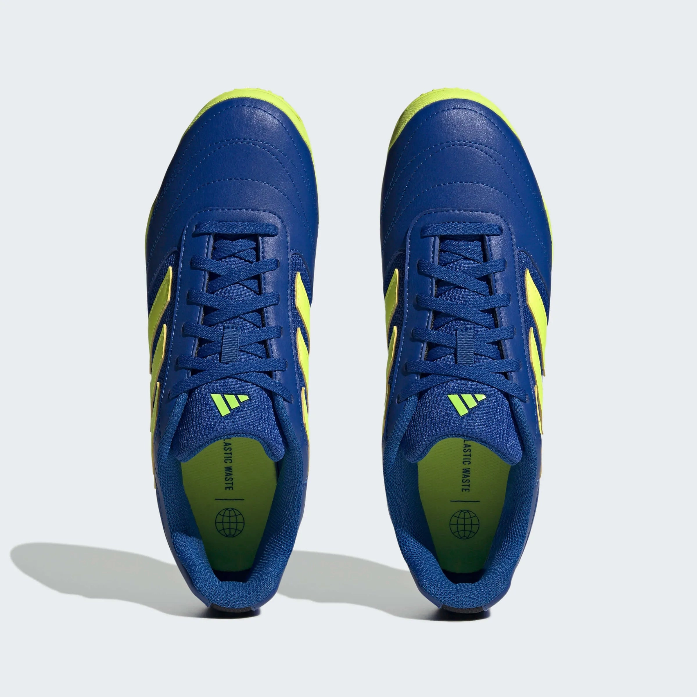 Adidas Gamecourt Tennis Shoe Adidas Super Sala 2 Indoor - Royal Blue - Solar Yellow