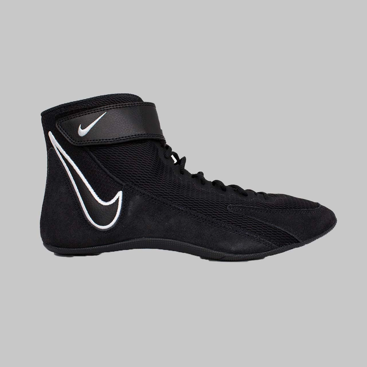 Nike Speedsweep VIII Wrestling Boots Black/White Asics Training Shoes For Flat Feet