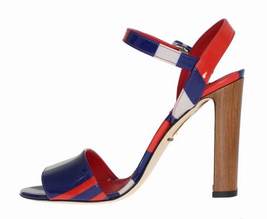 Multicolor Leather Ankle Strap Sandals Zara Sandals