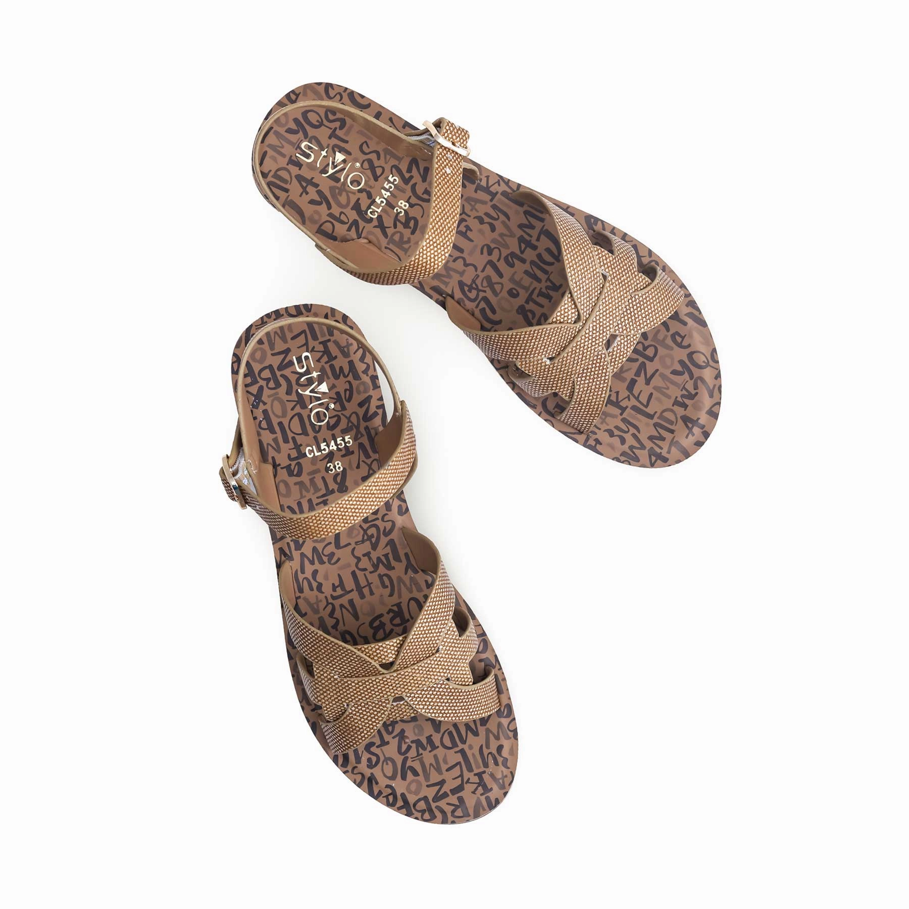 Lena Casual Slip-on Shoe Mustard Casual Sandal CL5455