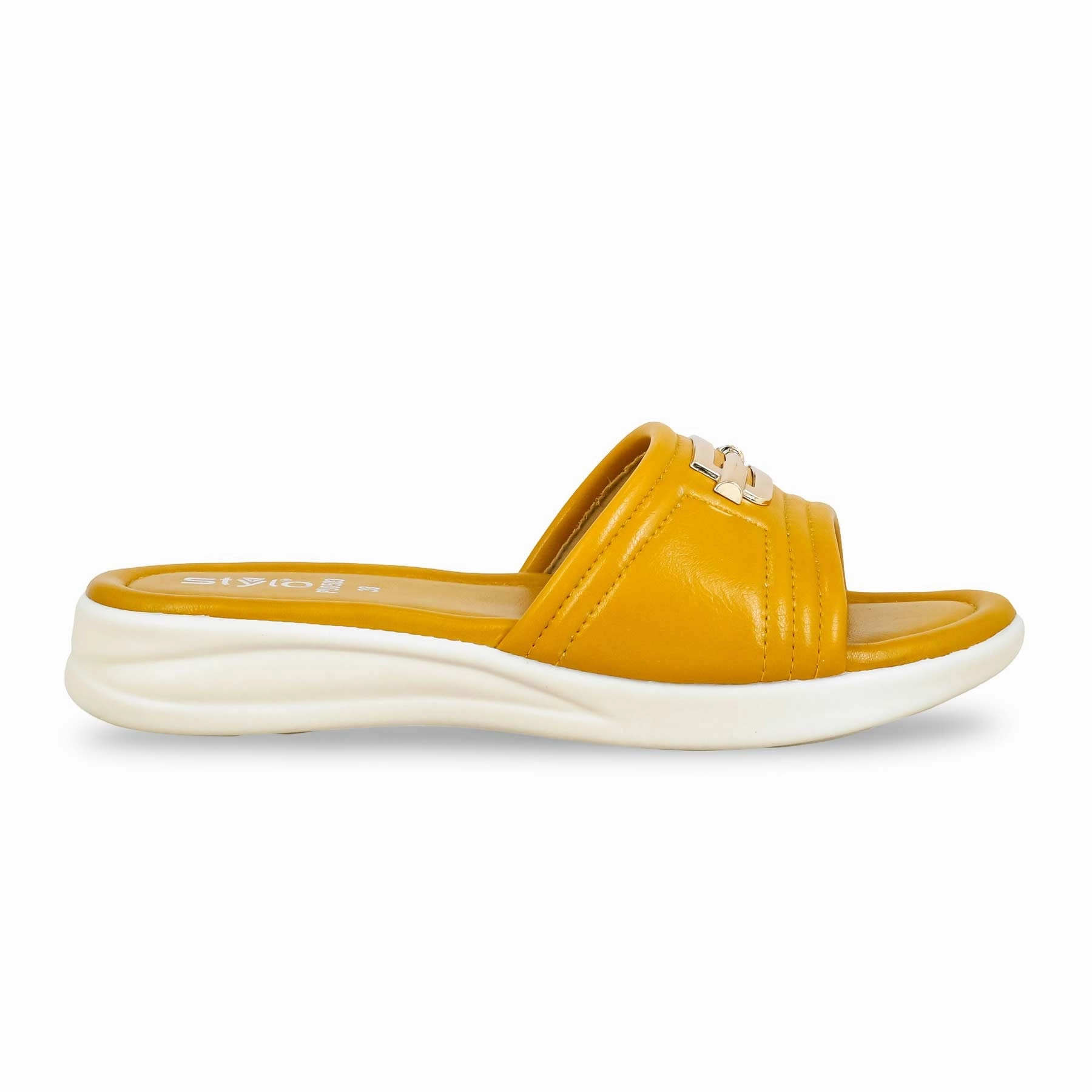 Mustard Formal Slipper PU0503 Hands Free Slippers