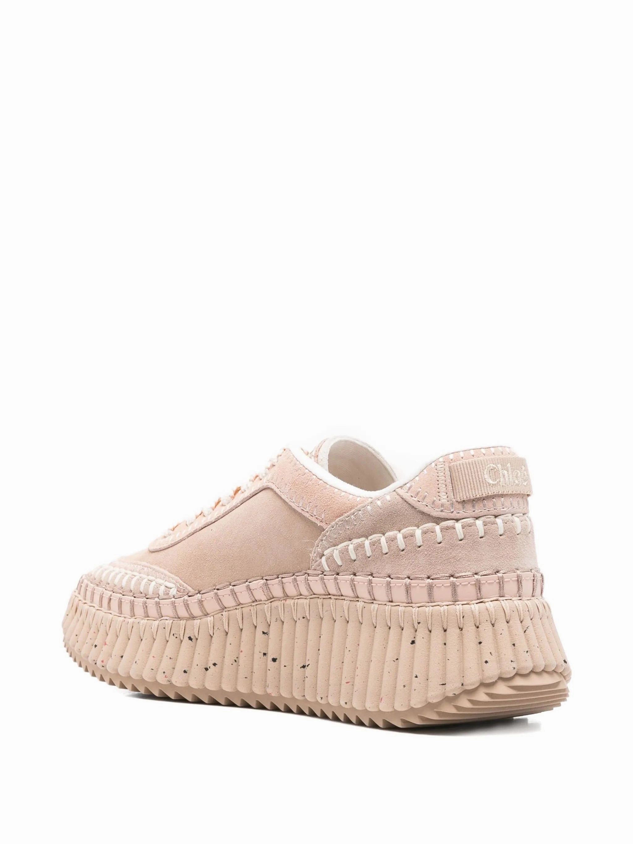 Skechers Slip Ins Sneakers Nama textured leather-trimmed platform sneakers