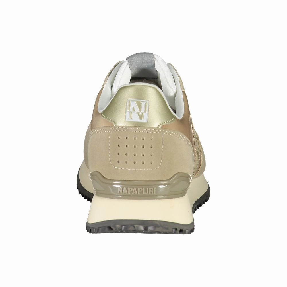 Napapijri Beige Polyester Sneaker Kings Sneakers