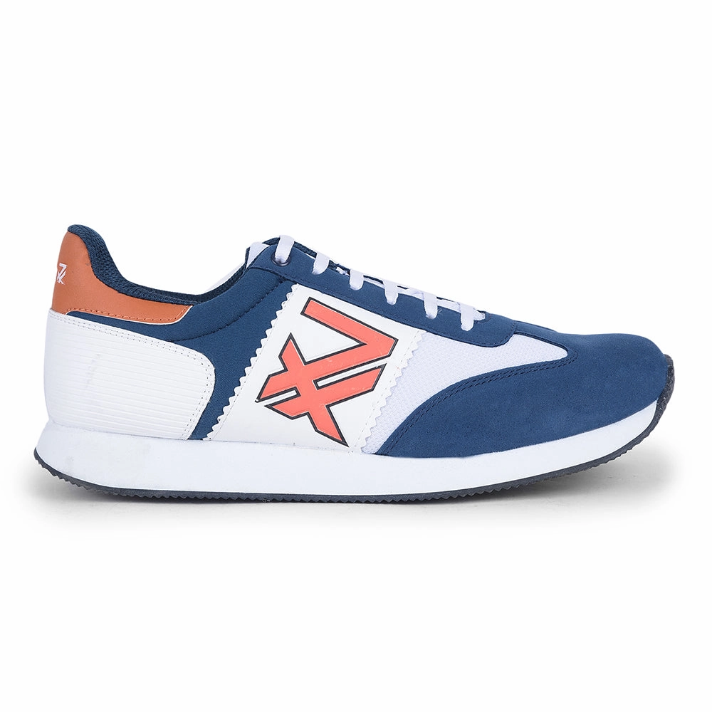 Originals Sl 72 Casual Shoes Leap7x Casual Teal Blue Lacing Sneakers For Men BACKAM-1E By Liberty