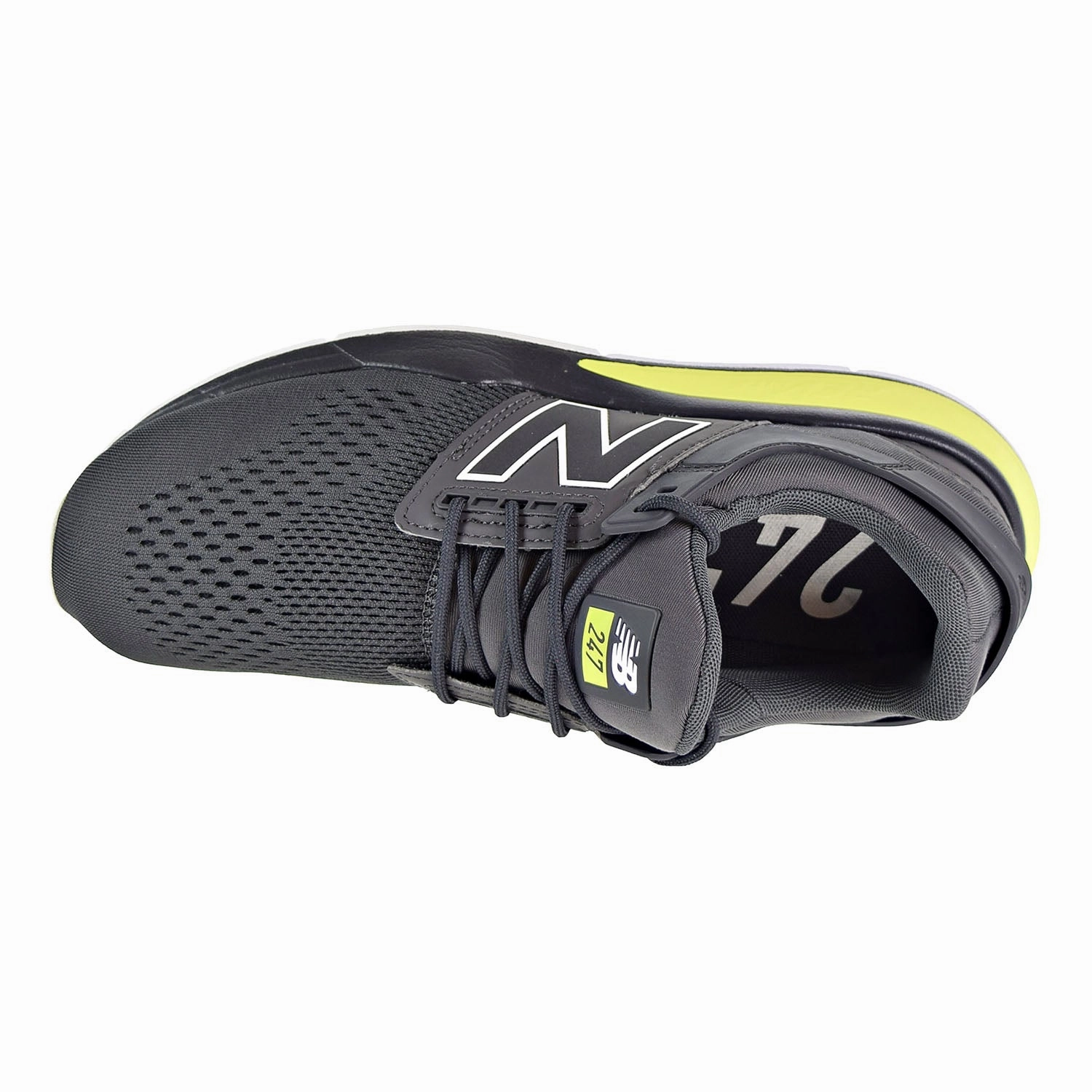 Best Cushioned Casual Shoes New Balance 247 "Tritium Pack" Lifestyle Men's Shoes Dark Grey/White