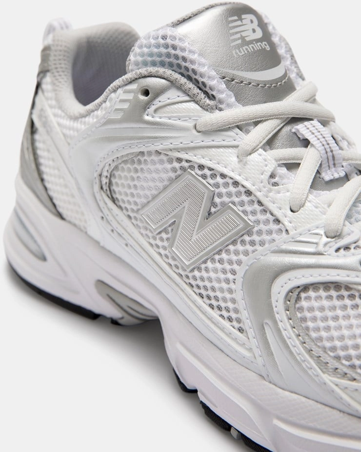 New Balance 530 White Silver Metallic New Balance Hiking Shoes For Women