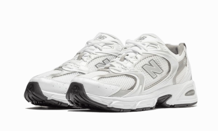 New Balance 530 White Silver Metallic Mens New Balance 550