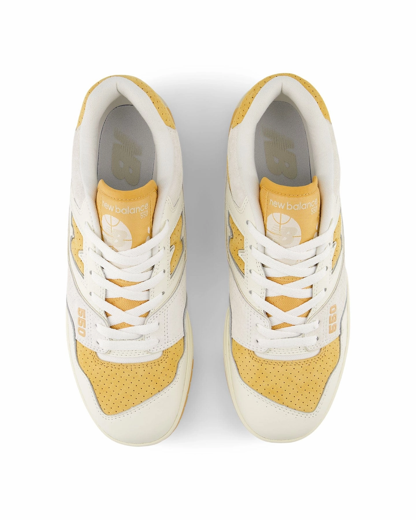 New Balance Pitching Toe Cleats New Balance 550 - White / Orange