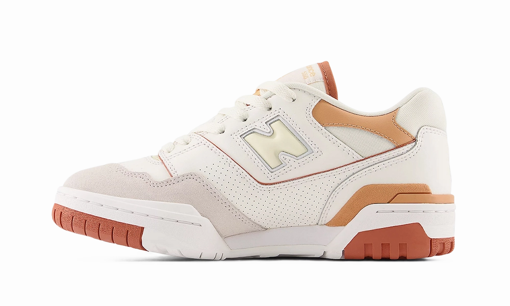 New Balance 550 White Au Lait New Balance Mens Golf Shoes