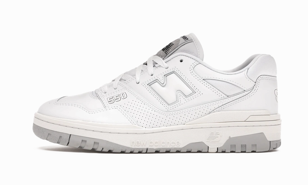 New Balance 550 White Grey Rose Gold New Balance