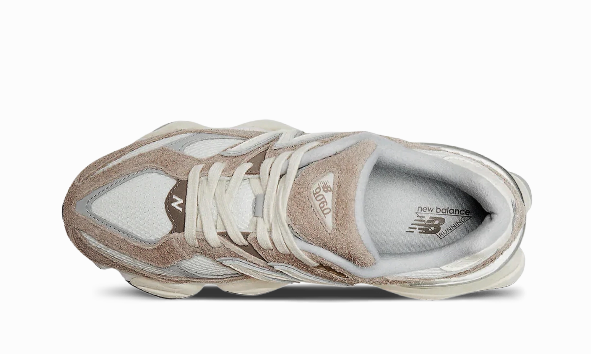 New Balance 9060 Driftwood Stone Pink Sea Salt New Balance 574 Blue White