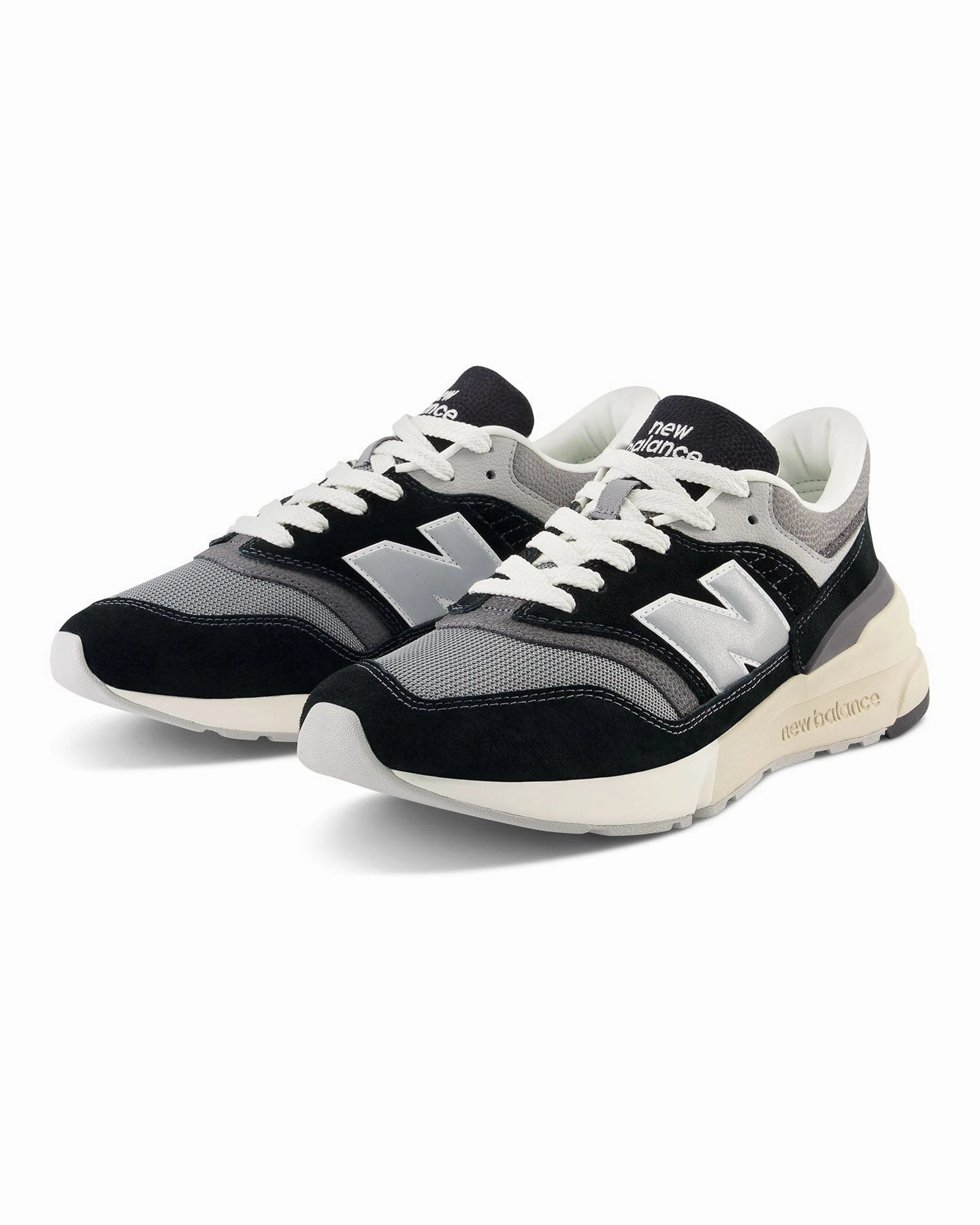 New Balance 990 Gray New Balance 997R - Black / Grey