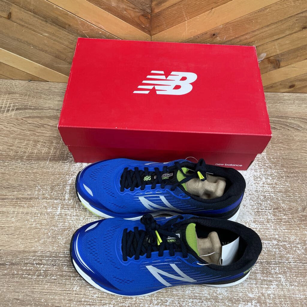 Running Shoes Cheap And Best New Balance - Men's 880v8 Running Shoes - MSRP $150: Blue/Black-men-M8.5 - Wide