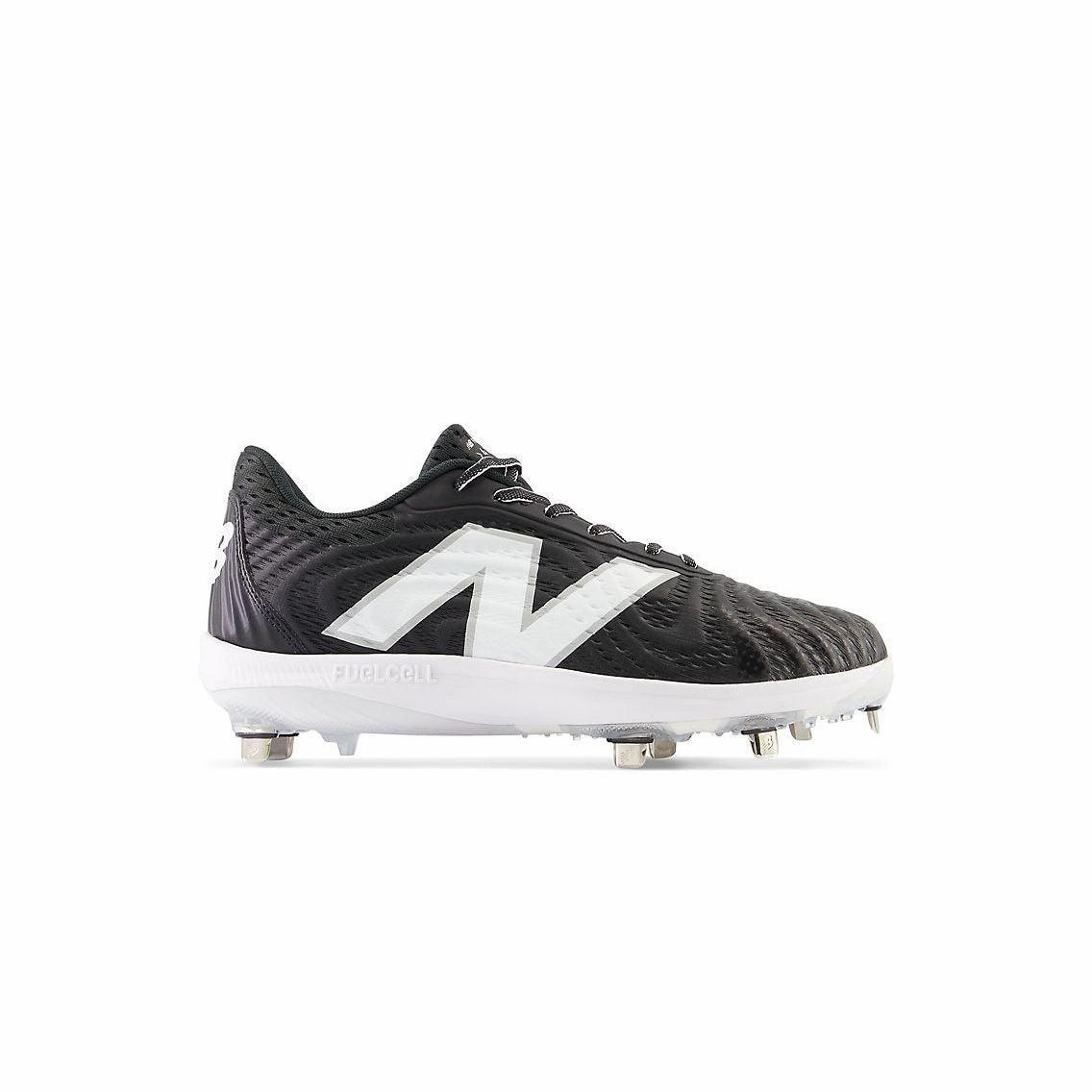 New Balance Women's Platform New Balance Men's FuelCell 4040 V7 Metal Baseball Cleats - Black / Optic White - L4040BK7